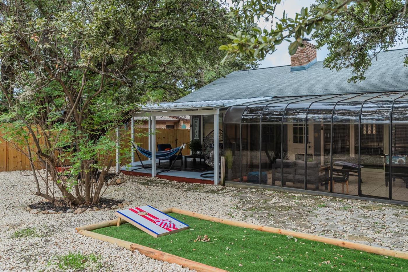 Beautiful Home With Sunroom, Gameroom, Yard & Bbq San Antonio Exterior foto